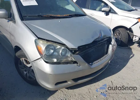 2005 Honda Odyssey Ex-L from USA, damaged, VIN 5FNRL38745B130258
